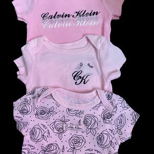 Calvin Klein Onesie Set if 3